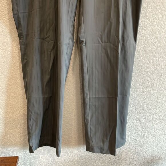 Nike Tour Performance Gray Striped Dri Fit Golf Pants Size 40x32 - Picture 5 of 11